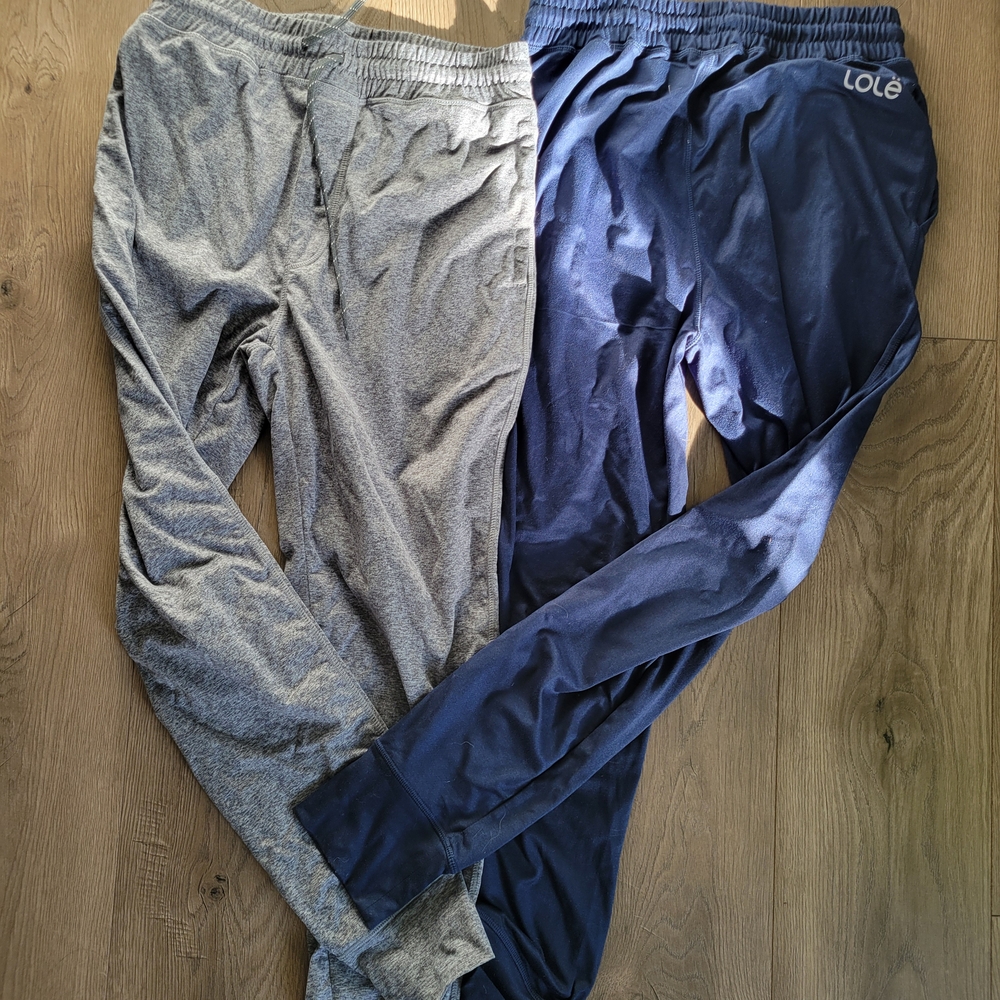 Lole Heathered Gray Joggers